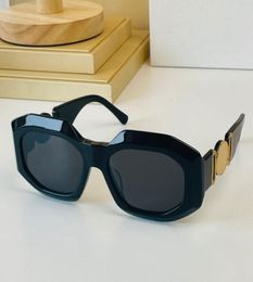 2022FiCial Últimas gafas de sol de verano para hombres Mujeres Black 4089 Estilo Antiultravioleta Retro Plank Marco de moda Diseñador de moda HIG3052794