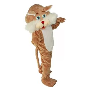 2022Performance Mooie Kat Mascotte Kostuum Halloween Christmas Fancy Party Animal Cartoon Character Outfit Pak Volwassen Vrouwen Mannen Jurk Carnaval Unisex Volwassenen