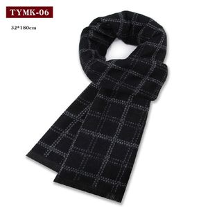 2024 Bufandas para hombre nuevo Mezcla de lana Bufanda gruesa de invierno 180 * 31 cm Hombres Bufandas y chales largos Diseño múltiple Silenciador Carrera de negocios Calentador de cuello Collarscarf Pashmina