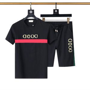 2022SS Mens Beach Designers Tracksuits Summer Suits Fashion T Shirt Seaside Holiday Shirts Shorts Sets Man S 2022 Luxury set outfits Sportswears M-3XL