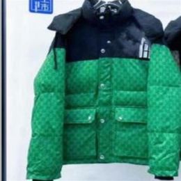 2022ss Hommes Veste Down Parkas pour Designer Classique Casual Noir hiver vert Manteaux Extérieur Plume Garder au chaud Unisexe Coat278T