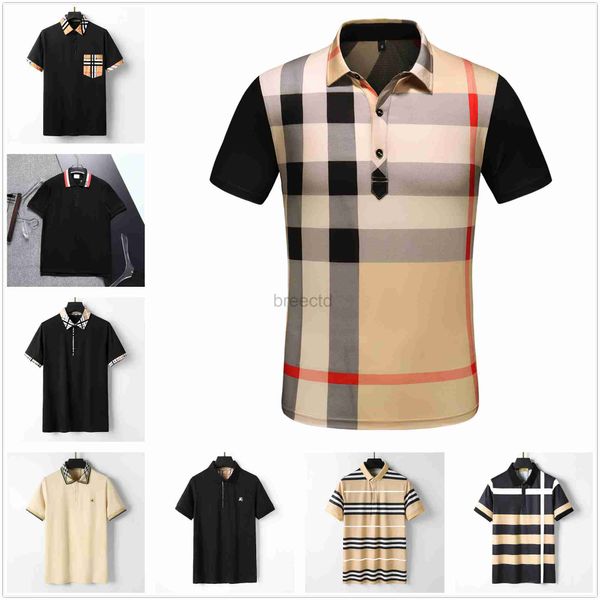 2022 Camisetas para hombres de la ropa para hombres Designador de lujo Polo Men Casual Fashion Bee Bee Bordery Bordery THOCH