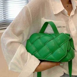 2022Sac fourre-tout carré tissé mode nouvelle haute qualité en cuir PU sac à main de créateur de marque de luxe sac à bandoulière sac à main