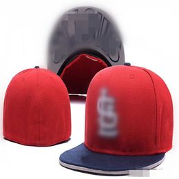 2023 10 Styles STL Letter Baseball Caps for Men Women Fashion Sports Hip Hop Gorras Bone Fited Hats H19-3.7