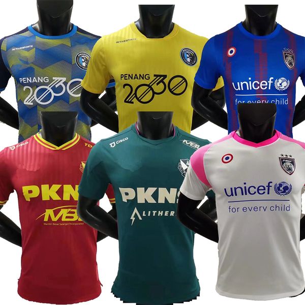 2023 2022 JohorehernTigers Fútbol Jerseys Jersey Versión 22 23 Johor Darul Ta'Zim Home Away Jerseys Penang Fa Fútbol Camisetas Selangor FC Maillots de Futol Mykit