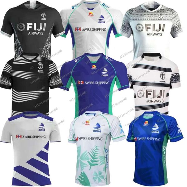 2023 2022 Tonga Fiji Drua Rugby Jerseys Newzealand Maori Airways Nouveaux Flying Fijians Rugby Jersey Maglia Tops Bshorts Vest World Cup Ans