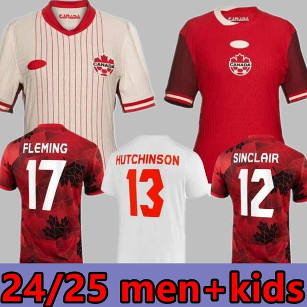 2023 2024 2025 Canadá camisetas de fútbol nacional 23 24 25 GROSSO CAVALLINI HOILETT SINCLAIR DAVIES J.DAVID camiseta de fútbol Copa Sudamericana Equipo Nacional