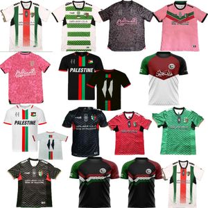 2023 2024 2025 CD Palestino Man Fútbol Jerseys Carrasco Cornejo Salas Davila Farias Home Away 3 de 21 23 23 24 25 Camisa de fútbol Palestina