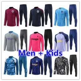 2023 2024 2025 ANGLANDS Men de football de football Tracks Soccer Training Costume Veste Kit 22 23 24 25 Chifftes pour hommes