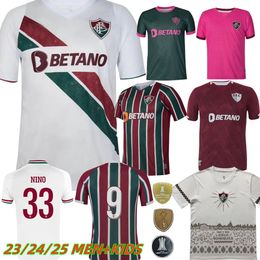 2023 2024 2025 Jerseys de fútbol Fluminense 23 24 25 FC Marcelo J.arias Nino Felipe Melo G.Cano Arias Franca John Kennedy Home Away de la tercera camisa de fútbol 16-4xl