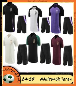 2023 2024 2025 Duitsland Tracksuit voetbal Jersey Kroos Gnabry Muller Gotze voetbalshirt 23/24/25 Duitsland Trainingspak Shirt Men Kids Kit Sportkleding