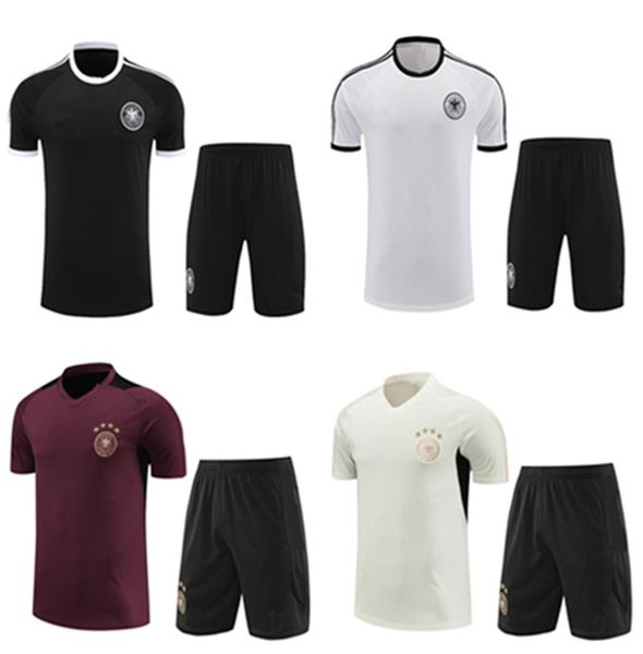 2023 2024 2025 Alemania Soccer Jersey Kroos Gnabry Muller Gotze Camisa de fútbol 23/24/25 Camisa de entrenamiento de Alemania Camisa para hombres Kit Sportswear