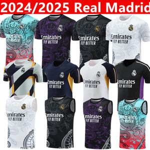 2023 2024 2025 Real Madrids Tracksuis Set Training Sleet 23/24/25 Vini Jr Bellingham Hommes et enfants à manches courtes Vente de football