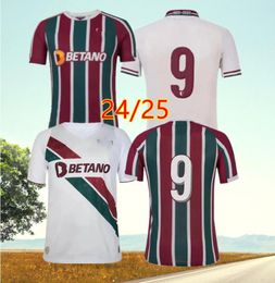 024 2025 Jerseys de football Fluminense 24 25 FC Hudson Marcelo Alan Nene Nino Felipe Melo Manoel Ganso Trindade Fred Nonato Football Training Shirt