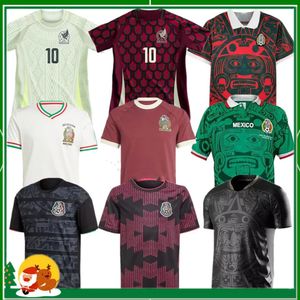 2023 2024/25 Mexico voetbalshirt H. LOSANO CHICHARITO G DOS SANTOS 23 24 voetbalshirt sets Heren dames / kinderen kit MEXICAANS uniform