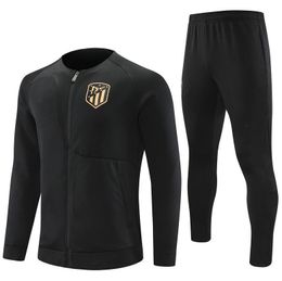 2023 2024 adulto masculino y niños Madrid chándal chandal futbol fútbol traje de entrenamiento Atlético chándales conjunto hombres camiseta de fútbol chaqueta