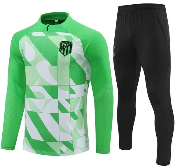 2023 2024 Adulte Male and Kids Madrid Tracksuit Chandal Futbol Soccer Training Suit Atletico Tracksuits Set Men Camiseta de Football Jacket