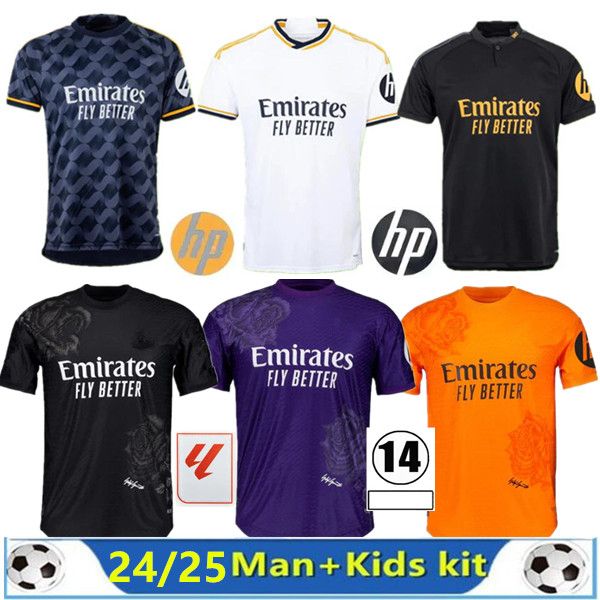 2023 2024 Bellingham Vini Jr Soccer Jerseys MBAPE TCHOUAMENI 223/24 CHIRT DE FOOTBALL