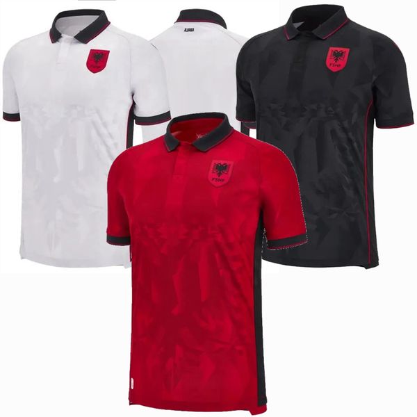 2023 2024 Albania camisetas de fútbol equipo nacional ASANI BAJRAMI ASLLANI UZUNI RAMADANI DJIMSITI LSMAJLI HYSAJ BARE 23 24 camiseta de fútbol