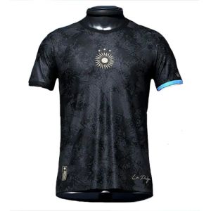 2023 2024 Argentine Portugal le maillot siu La Pulga maillots de football spéciaux uniformes de chemise noire