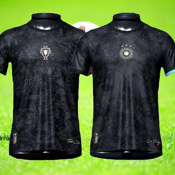 2023 2024 Argentina Portugal el siu La Pulga camiseta especial messis Ronaldo black out camiseta camisetas de fútbol uniformes