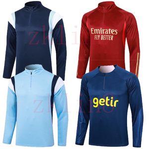 2023 2024 Arsen tracksuit jersey Mensoccer football 23 24 son Half pulled Long Sleeve soccer football man training suit survetement foot chandal city jogging top