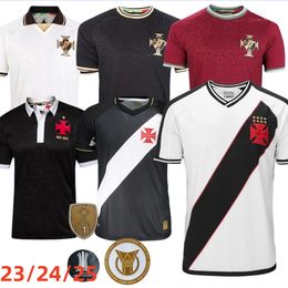 23 24 25 Vasco da Gama Soccer Jerseys 2023 2024 Alex Teixeira Medel Marlon Gomes PAYET MORATO SEBASTIAN LGBTQIA maillot de football à domicile