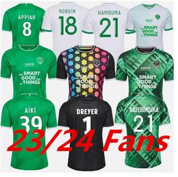 2023 2024 Como santos-etienne jerseys Khazri Diony Adult Mens Maillot 23 24 ASSE ST BERIC AHOHOU BOUDEBOUZ Camisas de fútbol 999