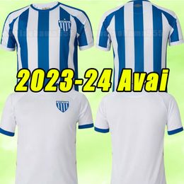 2023 2024 Avai FC Soccer Jerseys 23 24 Leao da Ilha Away Blanco Mauricio Leandro da Silva Betao Alemao Luan Cappa Simiao Marquinhos Romulo Hombres Camiseta de fútbol