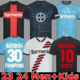 2023 2024 Bayer 04 Leverkusen Soccer Jerseys Special 23 24 Kit Home Away Third Demirbay Wirtz Boniface Hlozek Frimpong Schick Hincapie Football Shirt Kits Set