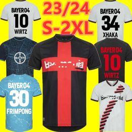 2023 2024 Bayer 04 Leverkusen Soccer Jerseys 23/24 Home Away Third Bakker Wirtz Demirbay Bailey Home Ch Aranguiz Paulo Schick Kits Football Kits S-2xl