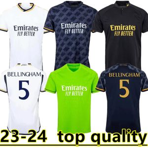 2023 2024 BELLINGHAM RODRGO 23 24 Maillots de football du Real Madrid Maillot de football VINI JR CAMAVINGA ALABA MODRIC VALVERDE camiseta Hommes Kit Enfants Gardien de but Courtois 888888