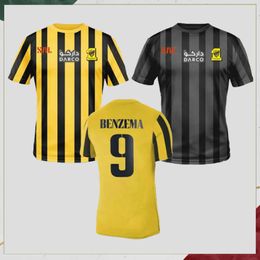 2023 2024 BenzEMA Al Ittihad FC Club voetbalshirts 2024 Coronado Hegazy Wine Costa voetbalshirt Hamdallah Romarinho voetbaluniform