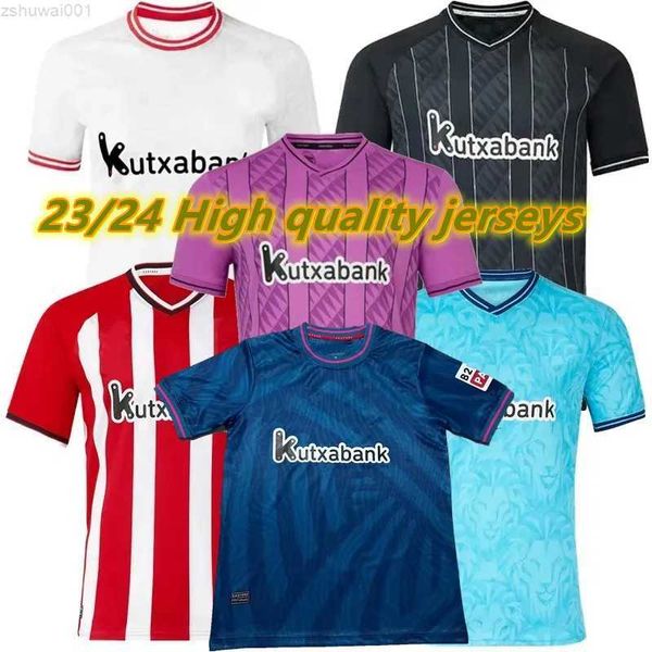 2023 2024 Bilbao Club Soccer Jerseys 23 24 Athletic ADURIZ GURUZETA WILLIAMS MUNIAIN PAREDES BERENGUER ANDER HERRERA UNAI SIMON O. SANCET fútbol hombres y niños HQ1Z