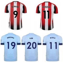 2023 2024 Brentfords voetbalshirts voetbal Shirts Men 23 24 FC Toney Mbeumo Henry Hickey Dasilva Schade Jensen Potter Norgar Damsgaard
