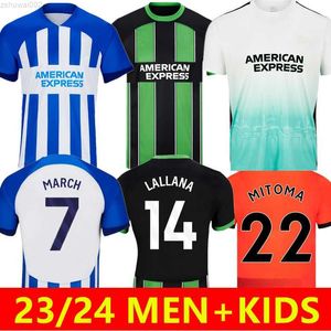 2023 2024 CAICEDO ALLISTER maillots de football 23/24 WEBSTER TROSSARD MARS ALZATE MITOMA domicile footbal