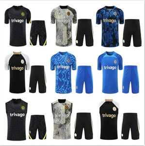 2023 2024 CFC heren vest voetbal trainingspak jerseys polo's mouw shorts kit 22 23 24 PULISIC MOUNT polo voetbal jersey jogging Trainingspak chandal sweatshirt Trui