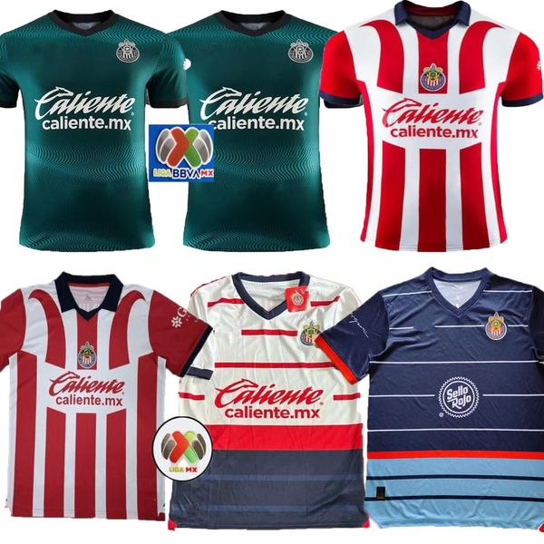 2023 2024 Chivas de Guadalajara Jerseys de fútbol 23 24 Home Away Third Special D.Valdes Giovani Gignac Tigres Uanl Club America Adult Football Wishs