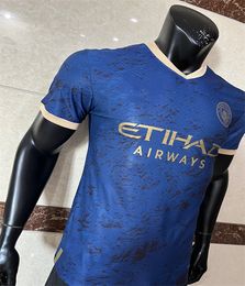 Maillot de football pour hommes, édition spéciale City Home/Away, année du lapin, bleu, blanc, noir, 2023, 2024, dernier modèle