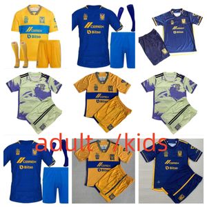 2023 2024 Club America Tigres voetbalshirts UANL GIGNA Cedition R.MARTINEZ D.VALDES G.OCHOA FIDALGO Henry PRE MATCH 23 24 voetbaltenues voor heren en kinderen