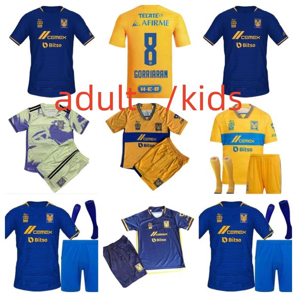 2023 2024 Club America Tigres Soccer Jerseys édition R.MARTINEZ D.VALDES G.OCHOA FIDALGO Henry PRE MATCH 23 24 football hommes et enfants kits chemise