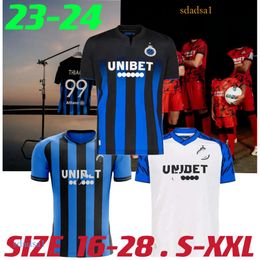 2023 2024 Club BRE voetbalshirts Kids Kit 23 24 Maillot Foot Home Away Football Shirt Fan Player versie Jutgla lag Meijer Oyedika Buchaa Vaake Skov