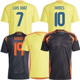 2023 2024 2025 Colombia James Soccer Jerseys Falcao Borre Luis Diaz Cuadrado D.Sanchez Cordoba J.Lerma L.Sinisterra Borja National Team 24 25 Football Men Kids Wask