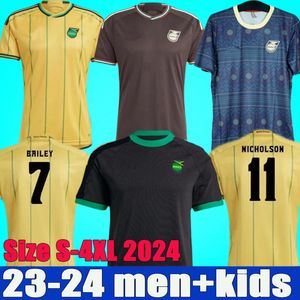 2024 Jamaica camisetas de fútbol 24 25 equipo nacional de fútbol Bailey ANTONIO REID Nicholson LOWE MORRISON camiseta de local visitante tamaño S-4XL