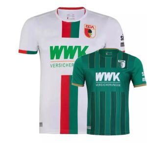 2023 2024 FC Augsburg Soccer Jerseys Demirovic Dorsch Rexhbecaj Beljo Vargas Engels Maier 23 24 Maillot de football