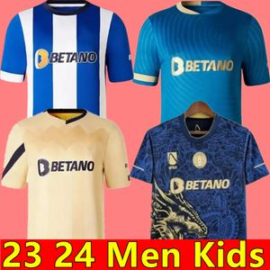 23 24 Maillots de football FC Portos Version du joueur Dragon Fans Entraînement 2023 Campéos PEPE SERGIO OLIVEIRA MEHDI LUIS DIAZ MATHEUS Maillot de football gardien de but Kits enfants