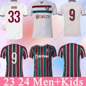 2023 2024 Fluminense Camisetas de fútbol para hombre 22 23 Ropa de entrenamiento FRED G. CANO FELIPE MELO PH GANSO LUIZ HENRIQUE ANDRE NONATO Local Visitante Tercer portero Camisetas de fútbol
