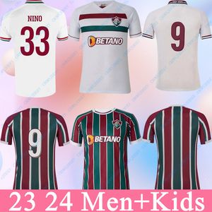 2023 2024 Fluminense Maillots de football pour hommes 22 23 Vêtements d'entraînement FRED G. CANO FELIPE MELO PH GANSO LUIZ HENRIQUE ANDRE NONATO Maillots de football 3ème gardien de but