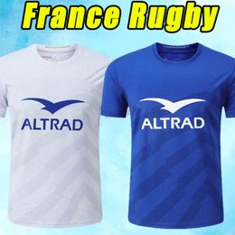 2023 2024 Frankrijk Super Rugby Jerseys 23 24 Maillot de Foot BOLN shirt maat S-5XL Topkwaliteit 4XL 5xl Trainingsvest broek t-shirt wereldbeker