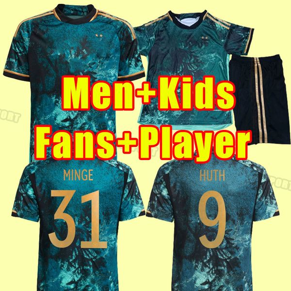 2023 2024 Germanys Hummels Soccer Jerseys Kroos Gnabry Werner Draxler Reus Muller Gotze Football Kirt Men Fans Joueur Version Femme Fille Full Kits